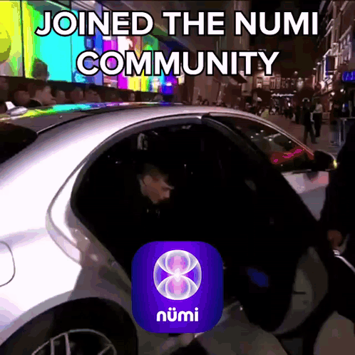 Man Getting Out Of Car Joined The Numi Community GIF