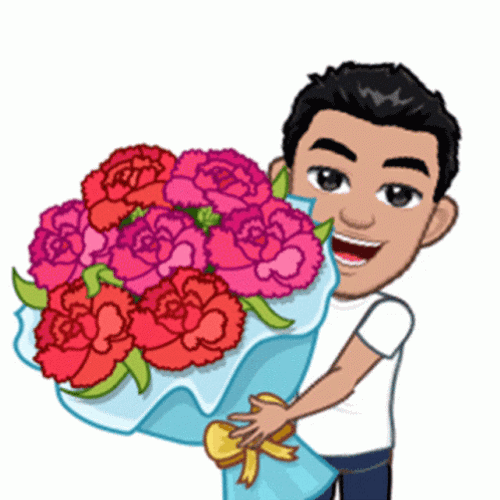 Cartoon Giving Flowers Gif | My XXX Hot Girl