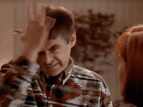 Man Giving High Five To Woman GIF
