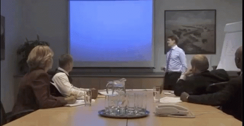 Man Giving Presentation to Group