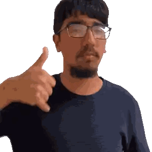 Man Giving Thumbs Up