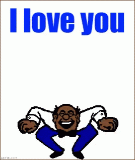 Man Giving Thumbs Up I Love You
