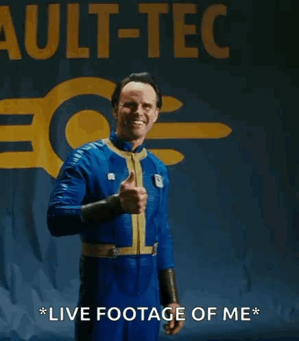 Man Giving Thumbs Up Live Footage Of Me