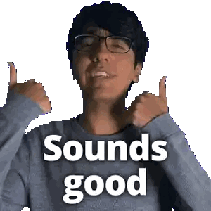 Man Giving Thumbs Up Sounds Good