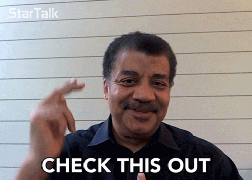 Man Giving Thumbs Up With Check This Out