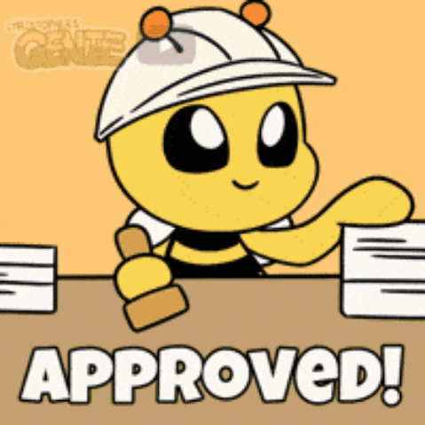 Man Giving Thumbs Up With Lexy Approved GIF