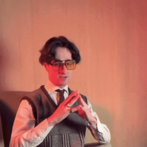 Man Glasses Vest But I Don't Make Rules