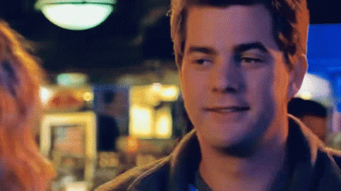 Man Happy Conversation Eye Roll Meme GIF