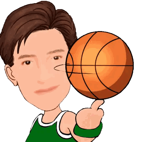 Man Holding Basketball