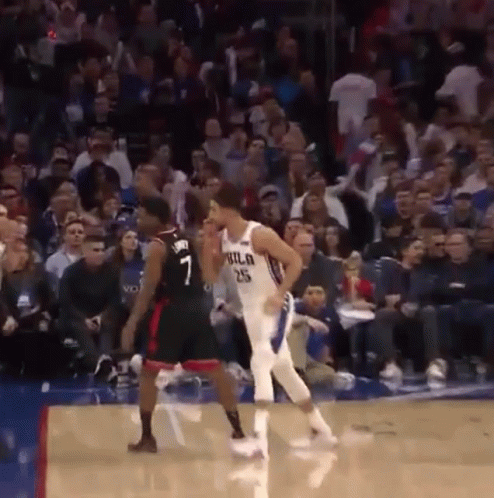 Man Holding Basketball GIF