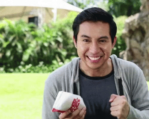 Man Holding Big Mac GIF