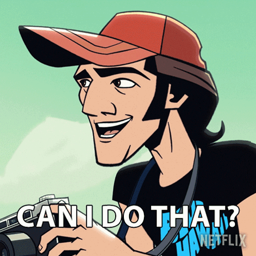 Man Holding Camera Can I Do That