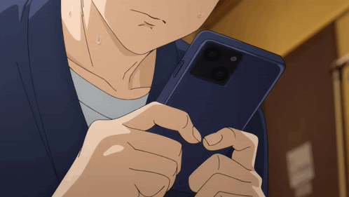 Man Holding Cell Phone GIF