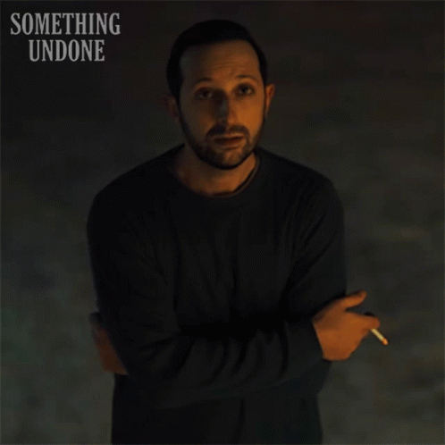 Man Holding Cigarette Saying I Know A Place GIF