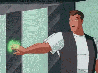 Man Holding Green Object GIF