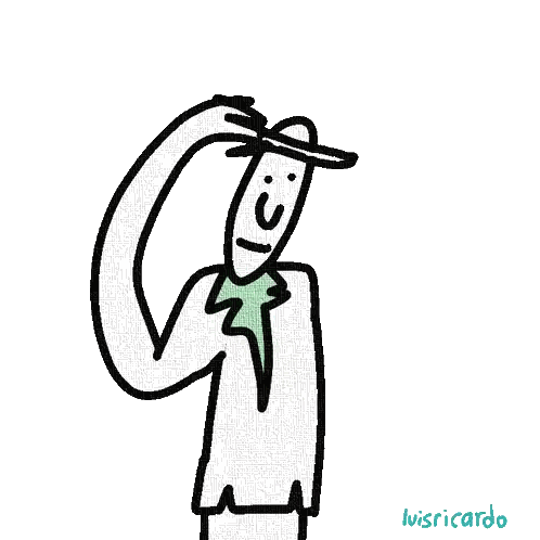 Man Holding Green Star Luisricardo