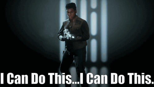 Man Holding Gun I Can Do This GIF