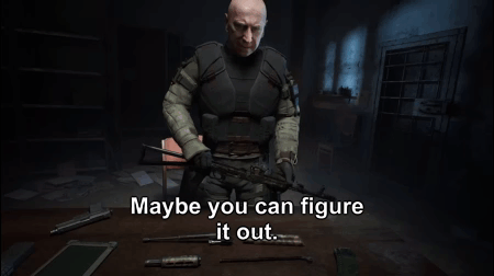Man Holding Gun Maybe You Can Figure It Out