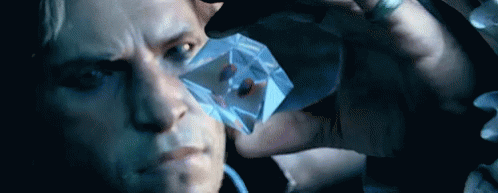 Man Holding Large Diamond