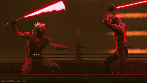 Man Holding Lightsaber GIF