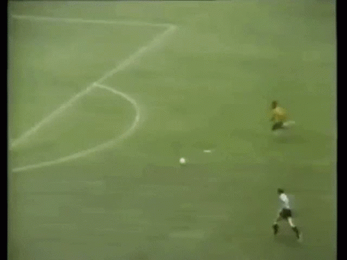 Man Holding Soccer Ball Saying Goal GIF