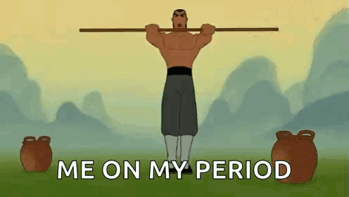 Man Holding Stick Me On My Period