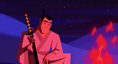 Man Holding Sword