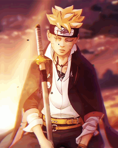 Man Holding Sword