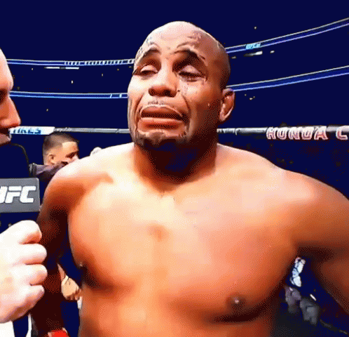 Man Holding UFC Microphone