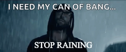 Man Hoodie I Need Can Bang Stop Raining GIF