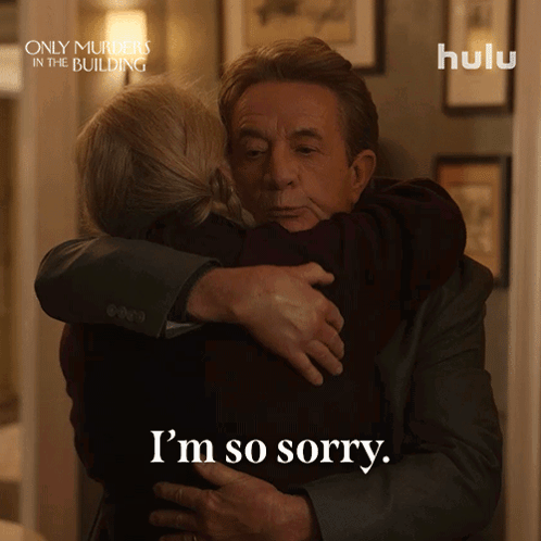 Man Hugging Woman Sorry GIF