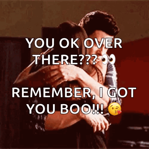 Man Hugging Woman You OK