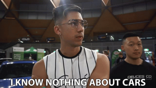 Man I Know Nothing About Cars GIF