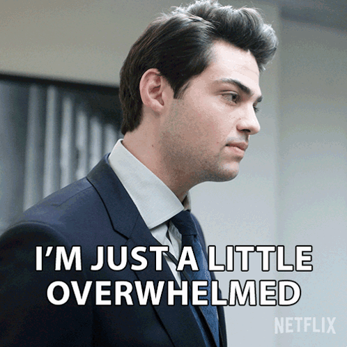 Man I'm Just a Little Overwhelmed by Netflix