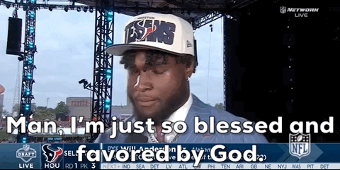 Man I'm Just So Blessed And Favored By God GIF