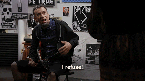 Man I Refuse Won't He Do It GIF