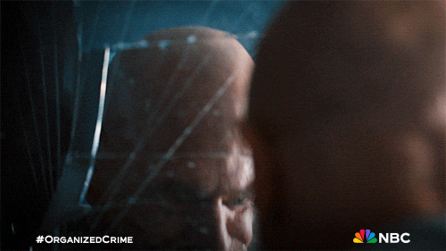 Man In A Broken Mirror Reflection GIF