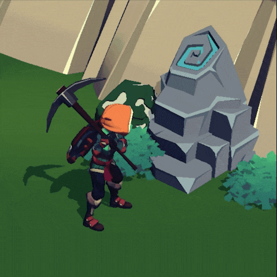 Man In A Hoodie Mining GIF