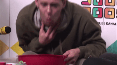 Man In A Show Puking GIF