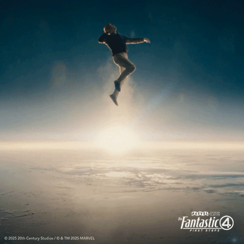 Man In Air Fantastic 4 First Steps GIF