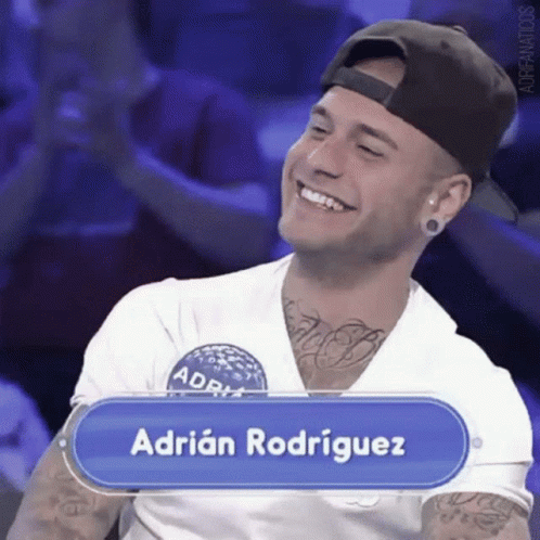 Man in Baseball Cap and White Shirt With Name Adrian Rodriguez