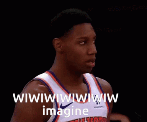 Man in Basketball Uniform Saying Wiwiwiwiwiwiw