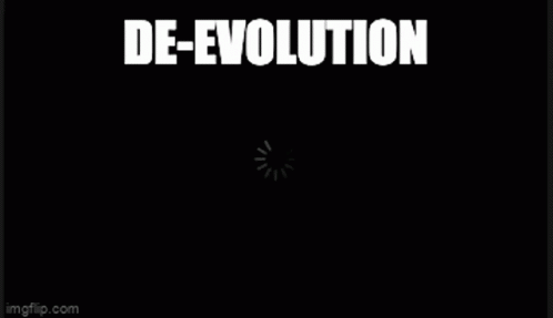 Man in Bathing Suit Standing in Water with De-Evolution