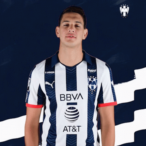 Man in BBVA AT&T Jersey