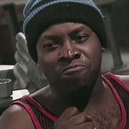 Man in Beanie and Red Tank Top J'vas Y Montrer Comment J'm Appelle
