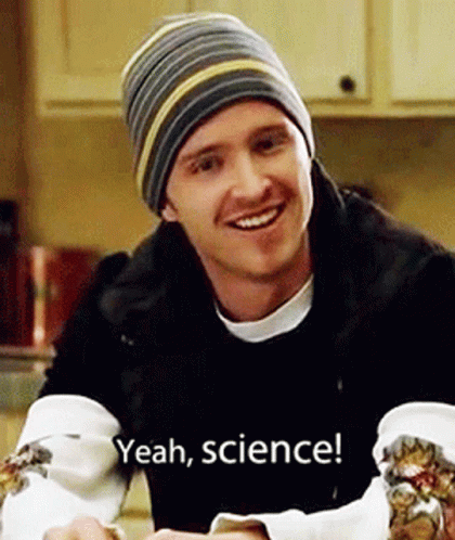 Man In Beanie Says Yeah Science GIF