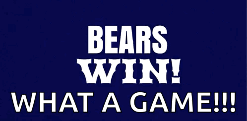 Man in Bears Sweatshirt and Headphones Shouting LFG
