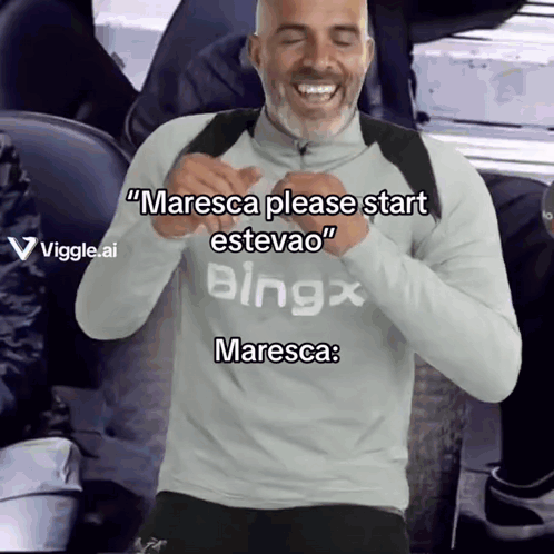 Man In Bingx Shirt Laughing GIF