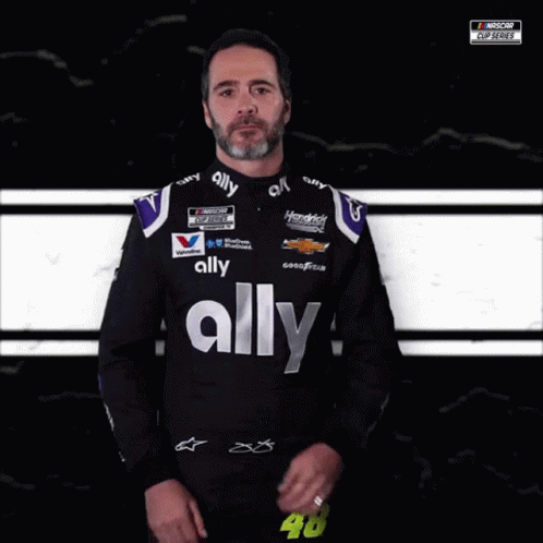 Man in Black Ally Shirt Number 48