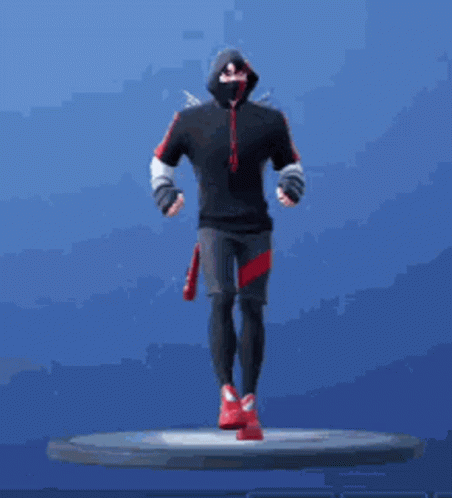Man In Black And Red Hoodie Dancing GIF